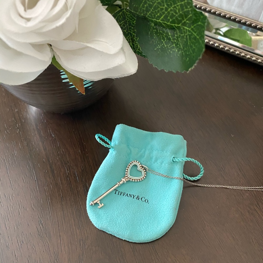 Tiffany Beaded Heart Charm